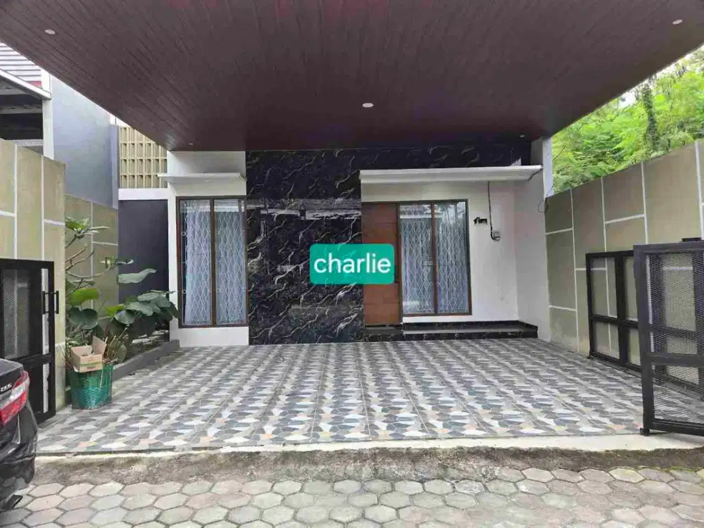Rumah modern semi furnish dekat UII Pusat