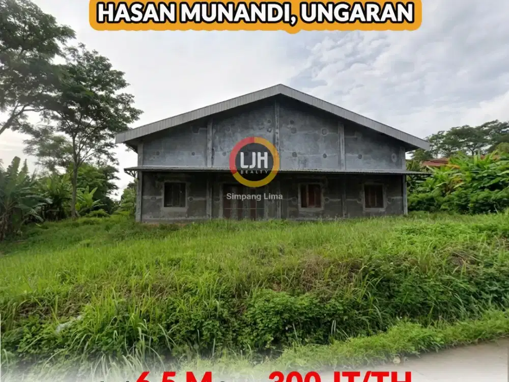 Dijual Gudang dengan Lahan Luas di Wilayah Ungaran