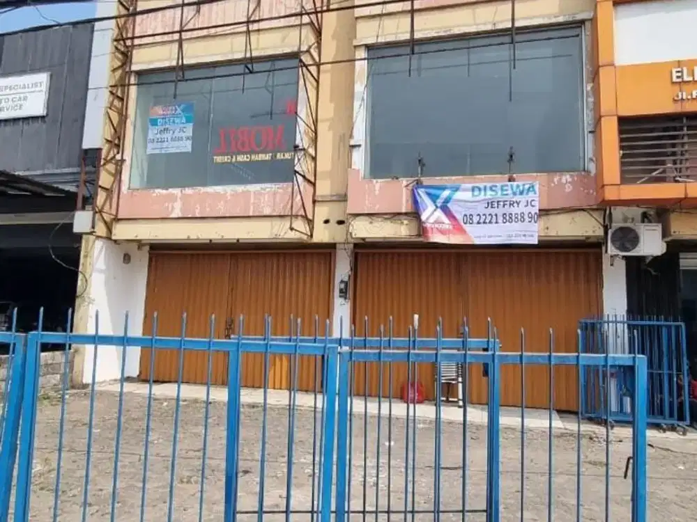 DISEWAKAN RUKO GANDENG Jl. RAYA SERPONG KM 8