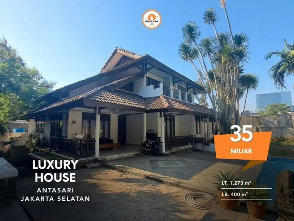 FOR SALE | Exclusive Residence – Jl. Antasari, Jakarta Selatan dengan lahan sangat luas