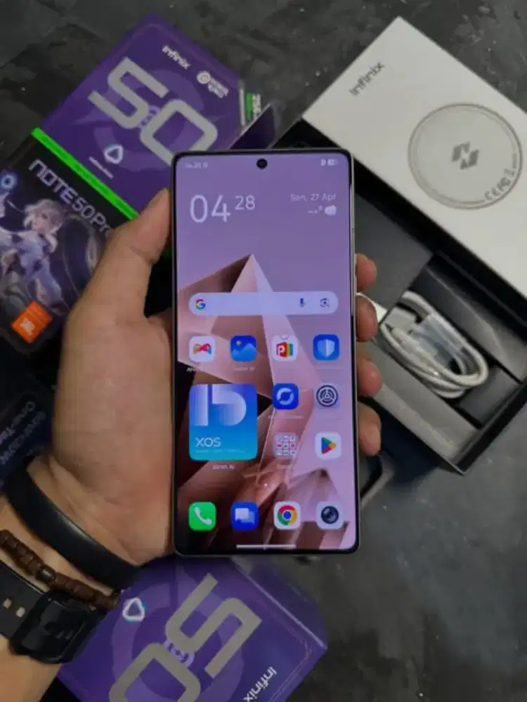 Infinix not 50 pro ram 8/256 gb like nee garansi on