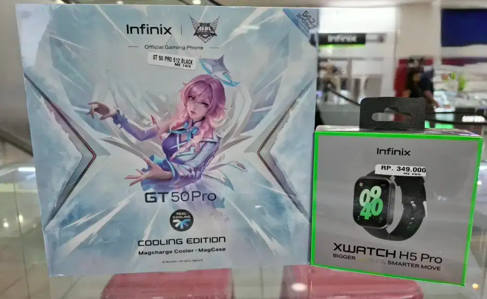 Infinix GT 50 Pro 512Gb Kredit Free 1x cicilan&Watch H5Pro