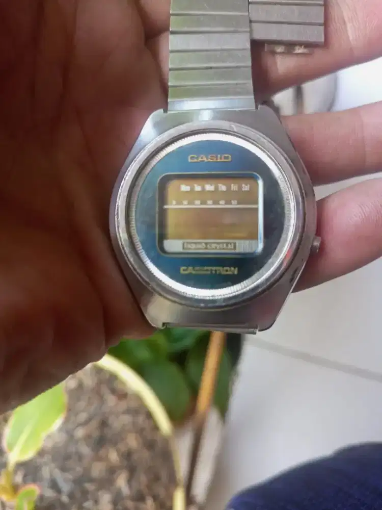 1974 jam Casio casiotrone japan