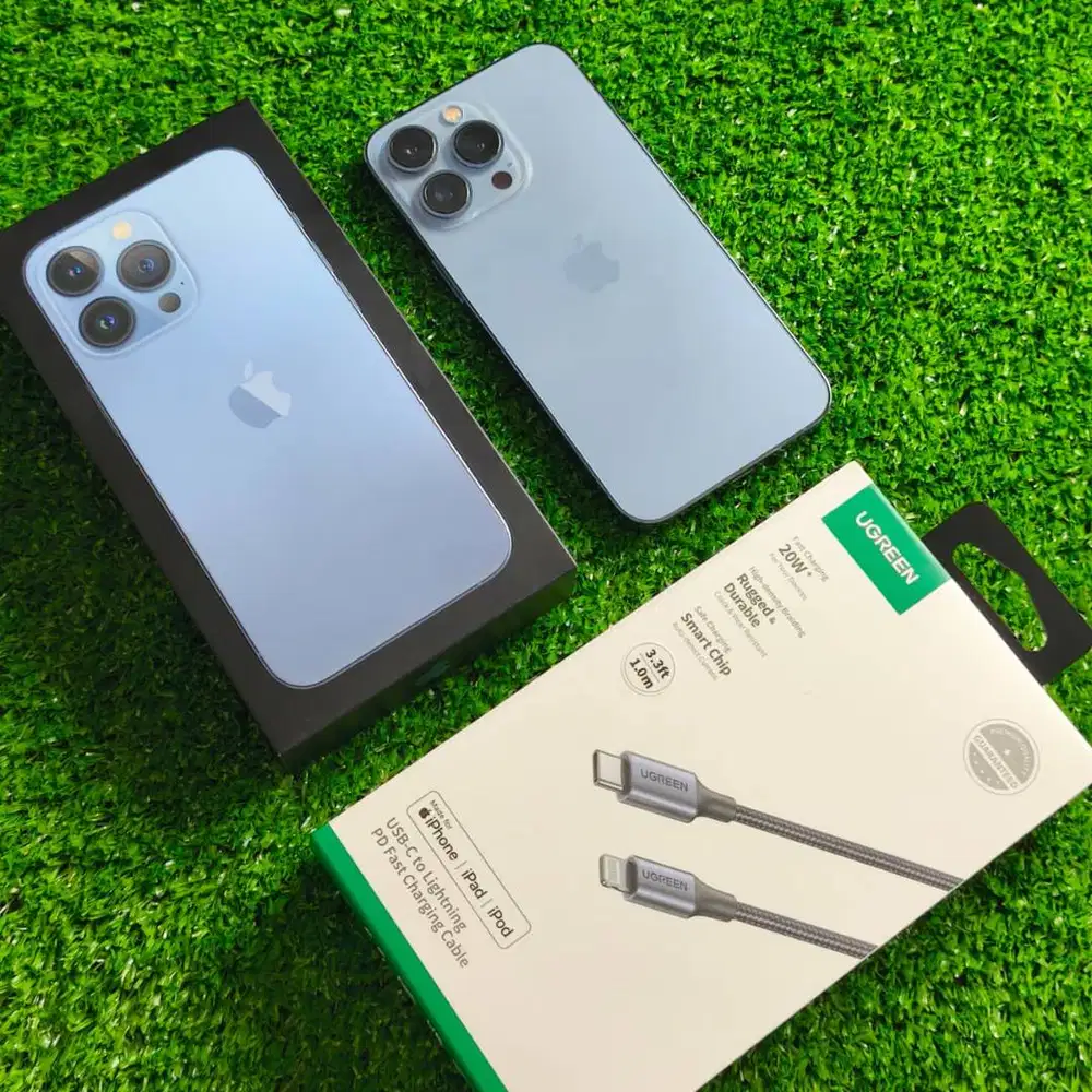 iPhone 13 pro 128GB Sierra Blue BH 76% Ada jamur pada lensa tele