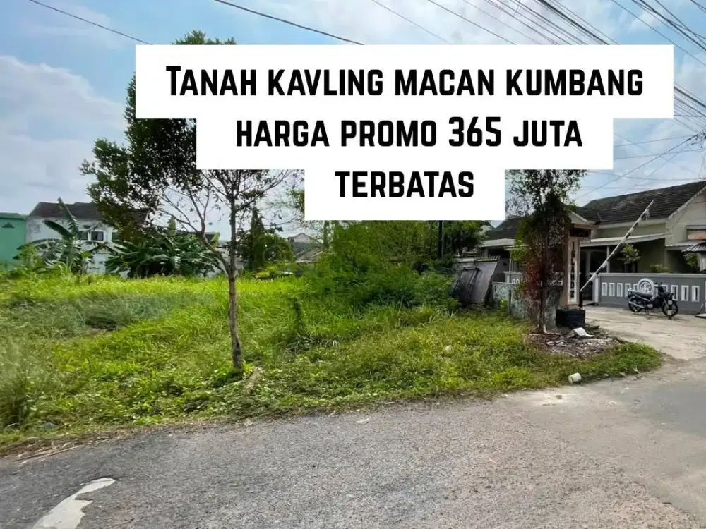 Promo Tanah Kavling Macan Kumbang