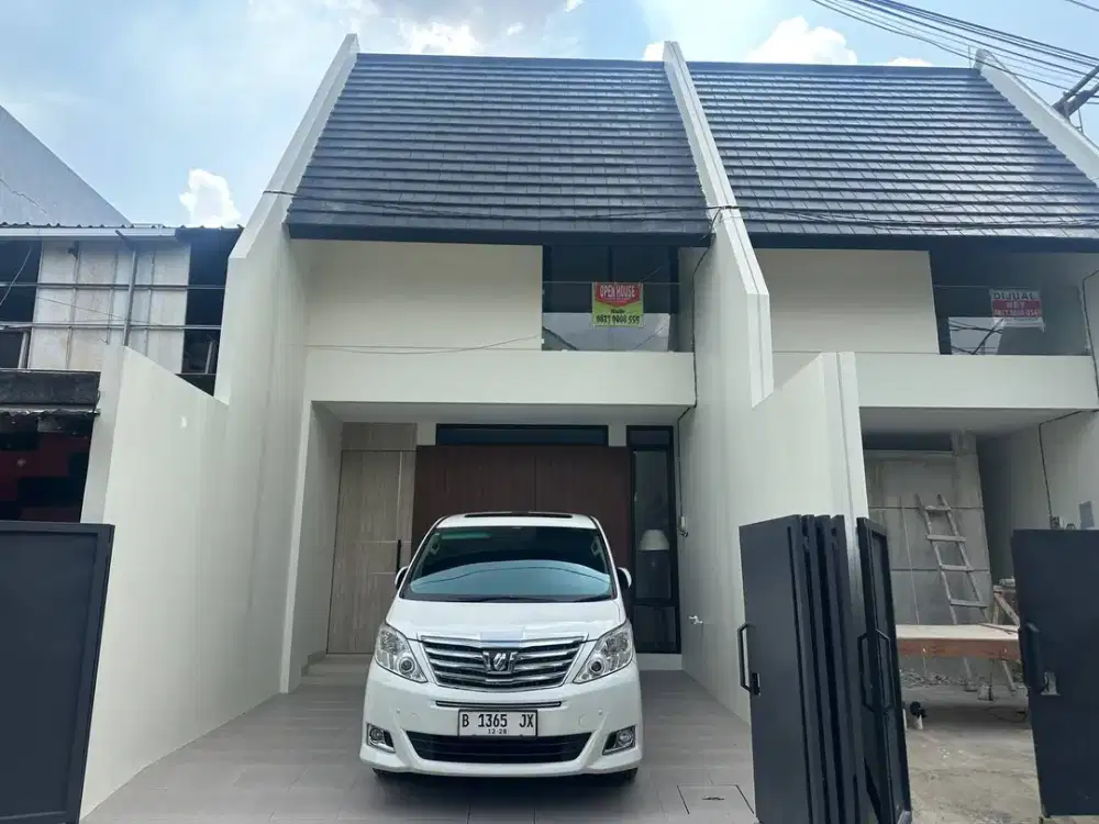 Rumah Baru Konsep Minimalis di Cipinang Melayu, Pangkalan Jati Jakarta Timur