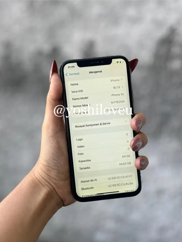 IPHONE XS 64GB ALL OPERATOR BISA KREDIT