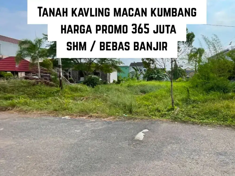 Tanah Kavling Macan Kumbang Palembang Harga Promo