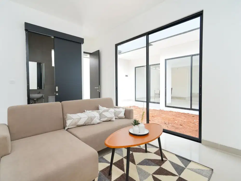 RumahModern Semi Furnished dekat Mall The Park Sawangan J-15880