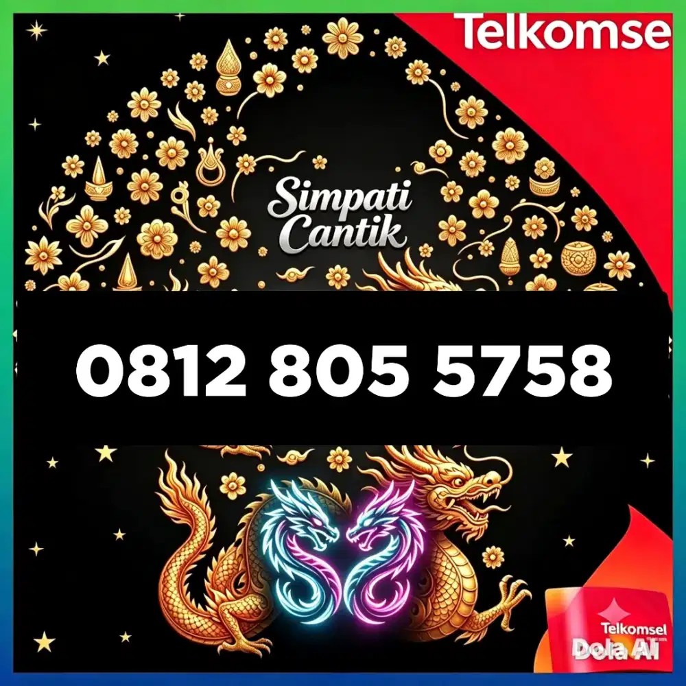 Nomor cantik simpati Telkomsel super