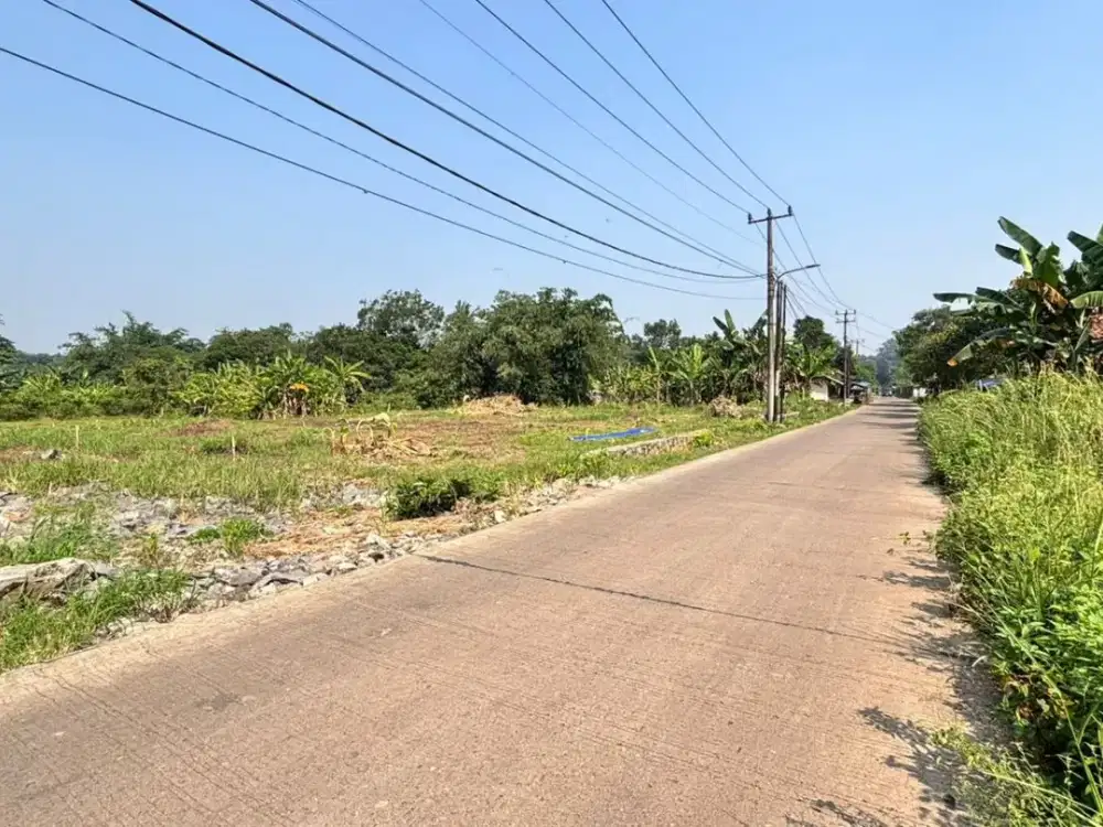 Kavling Cisauk Dekat Stasiun Cicayur, Lokasi Strategis Harga Murah