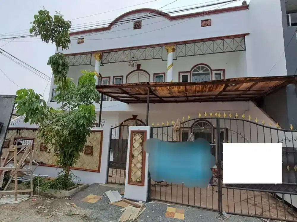 Dijual rumah butuh renovasi dengan lokasi sangat strategis di Harapan Indah Cluster Alamanda Bekasi