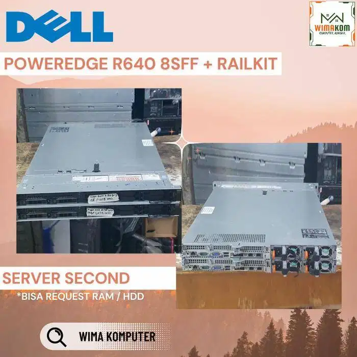 Server DELL R640 8 Sff 2x Gold 6138 80 Core Ram 256Gb SSD 2Tb