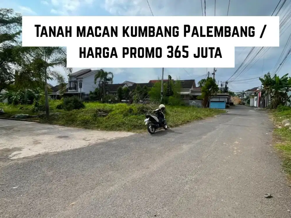 Jual Tanah Kavling Macan Kumbang Palembang