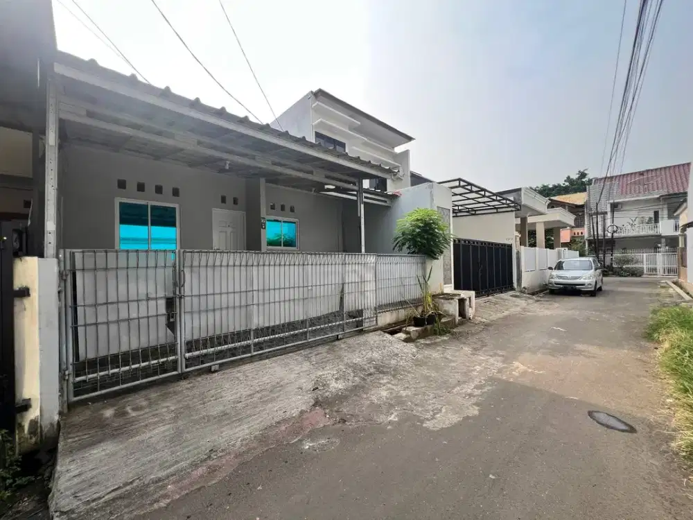 Rumah 1 Lantai Minimalis Komplek PTB Duren Sawit Jakarta Timur