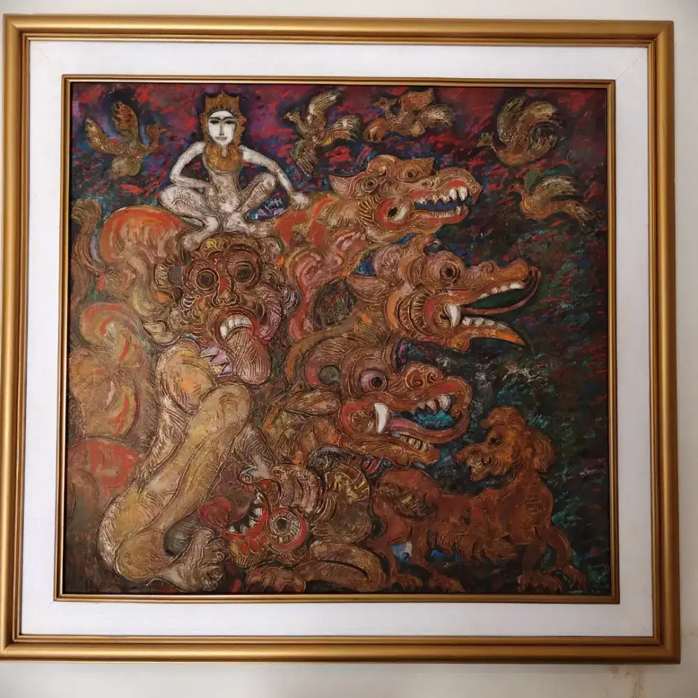 Lukisan Wayang karya Pande Gde Supada