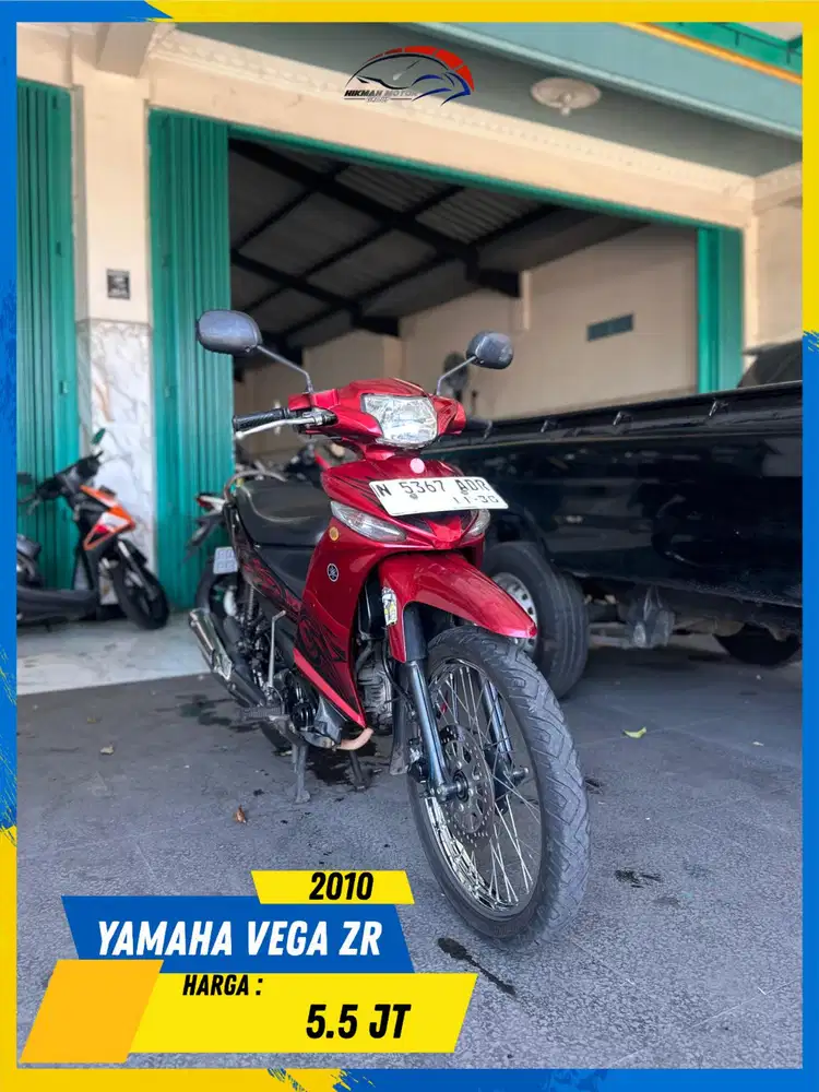 YAMAHA VEGA ZR 2010 MURAH POLL MASZEEHH HIKMAH MOTOR KEPUH MALANG