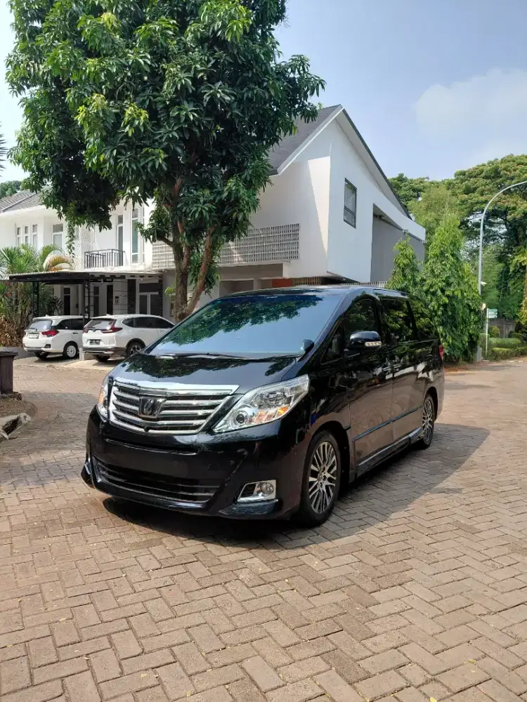 Toyota Alphard G Premium Sound 2012 istimewa