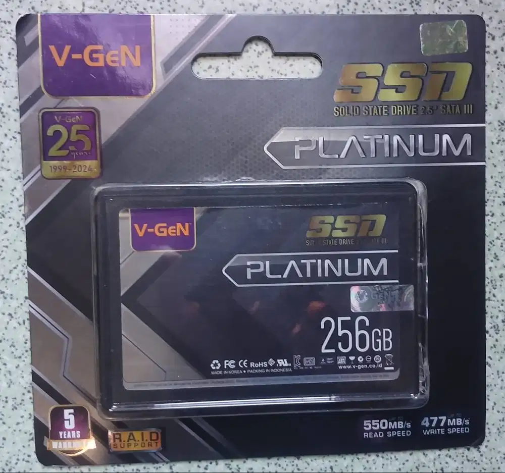 Di jual SSD V-Gen 256 GB