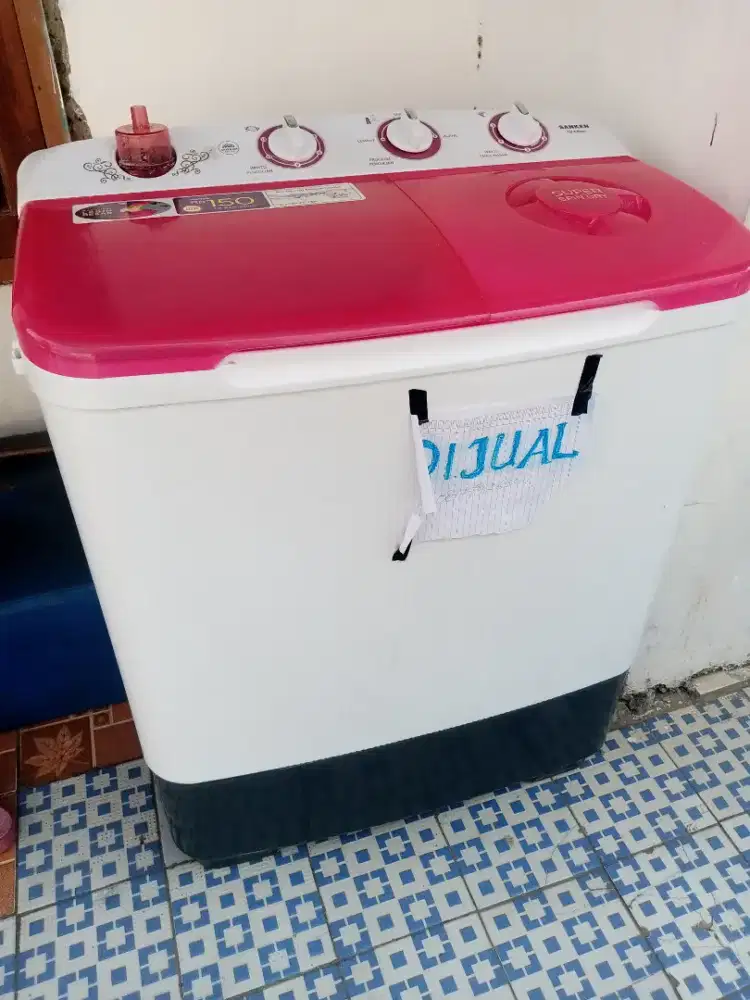 Mesin Cuci 2 Tabung Sanken 8kg
