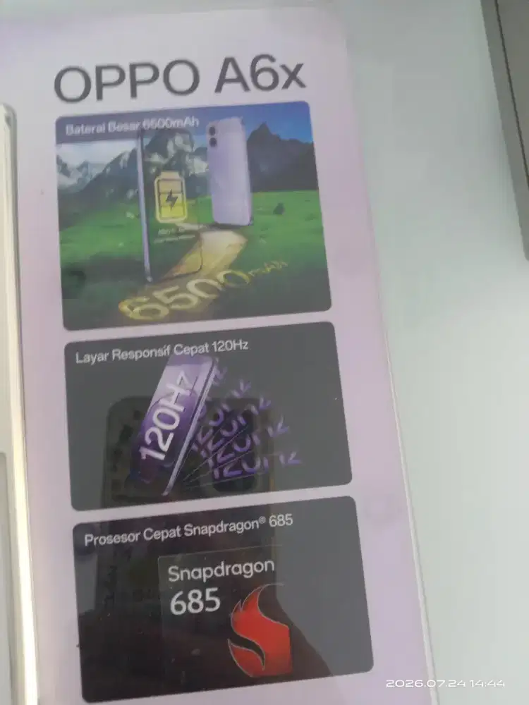 Oppo a6x baru di Erafone mtoha