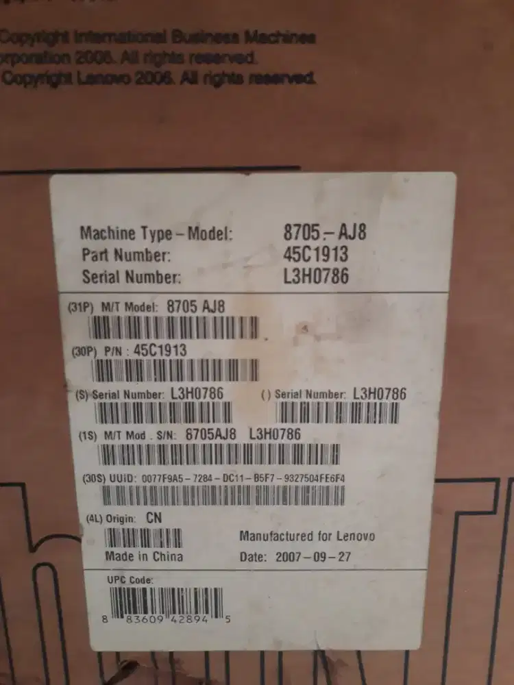 di jual CPU + keyboard+ mose