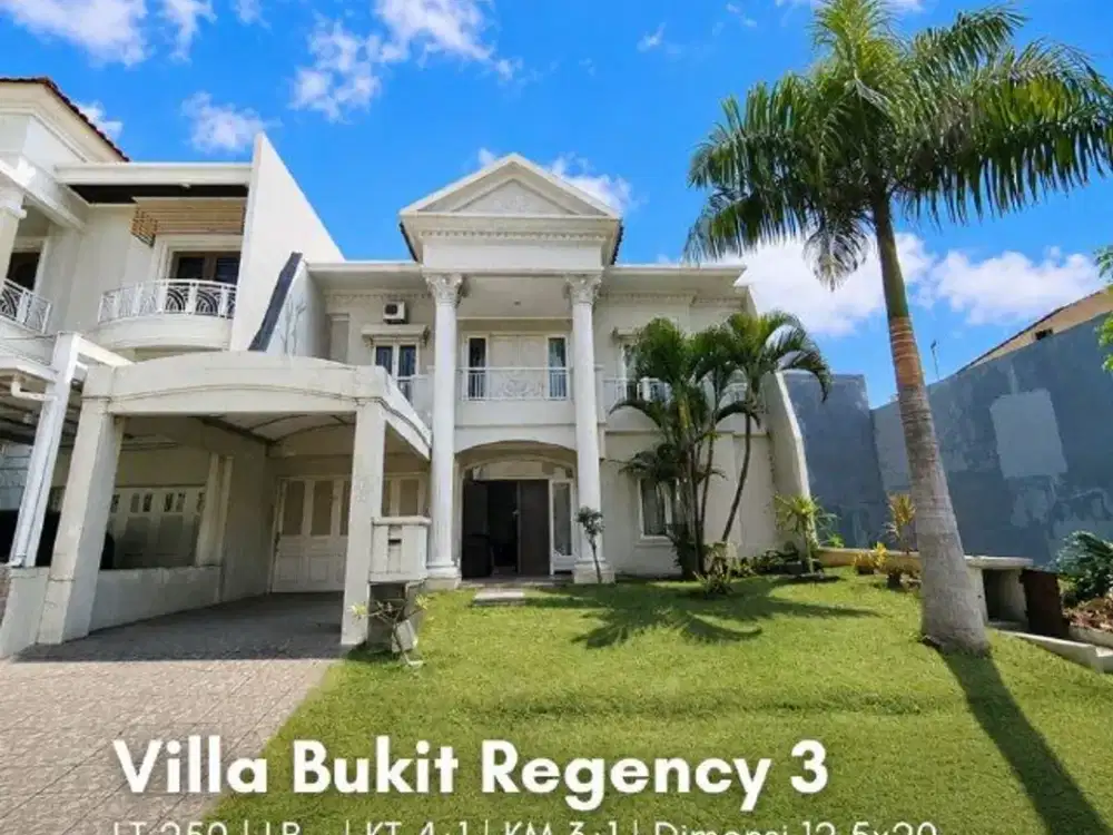 Villa Bukit Regency 3 STRATEGIS, SIAP HUNI, FURNISHED