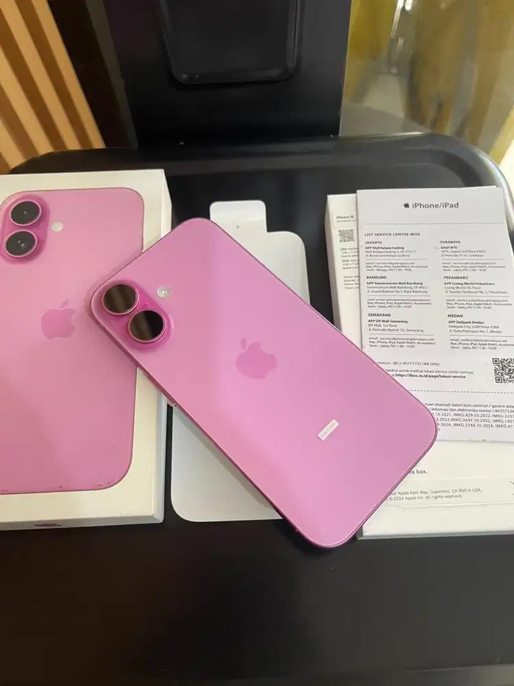 Iphone 16 128gb Resmi iBox BNOB
