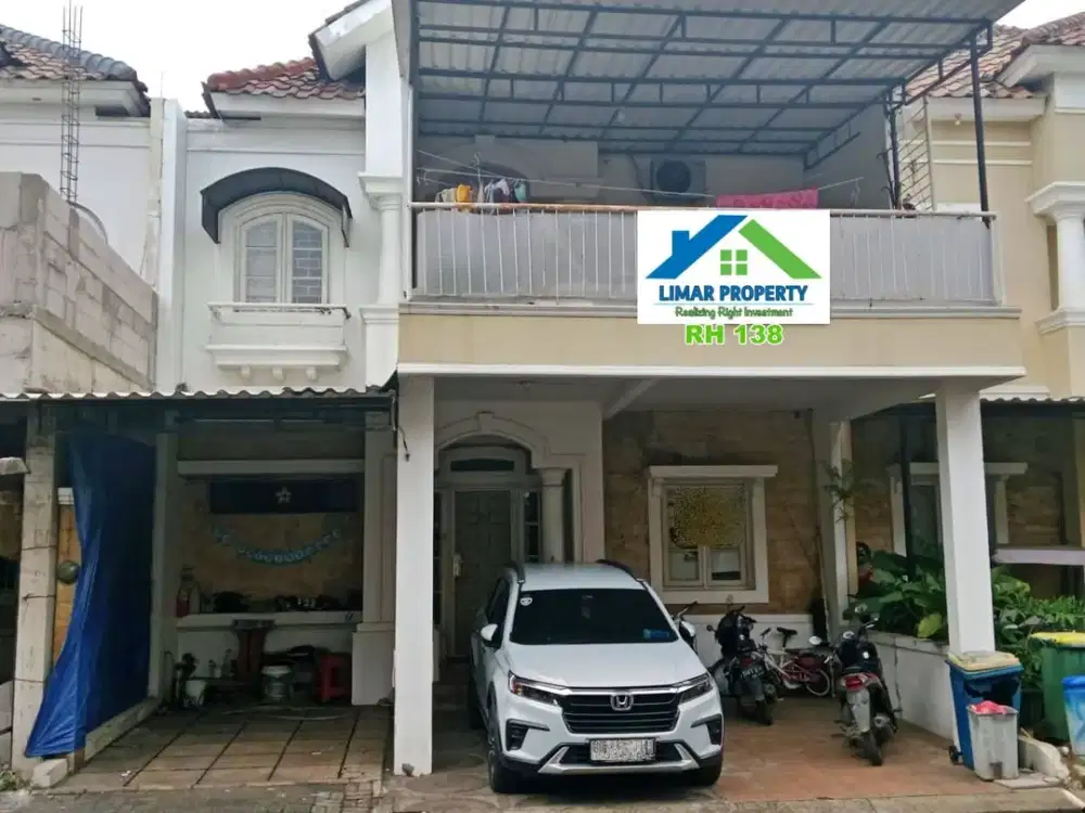 Rumah 2 Lantai Harga Bagus, Cluster Favourite Raffles Hills Cibubur
