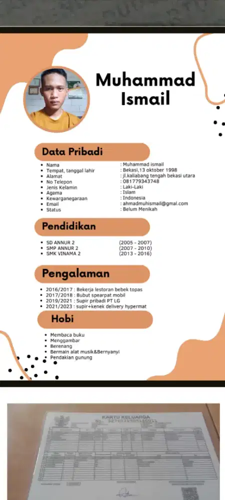 Saya sedang mencari loker driver pribadi