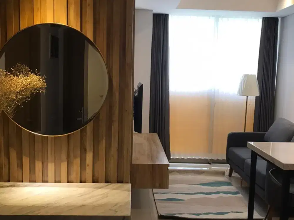 1BR Furnished Apartemen Taman Anggrek Residences - Jakarta Barat