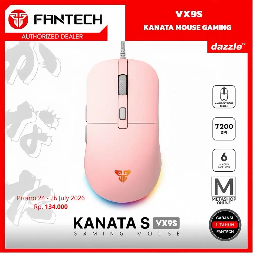 Mouse Fantech VX9S