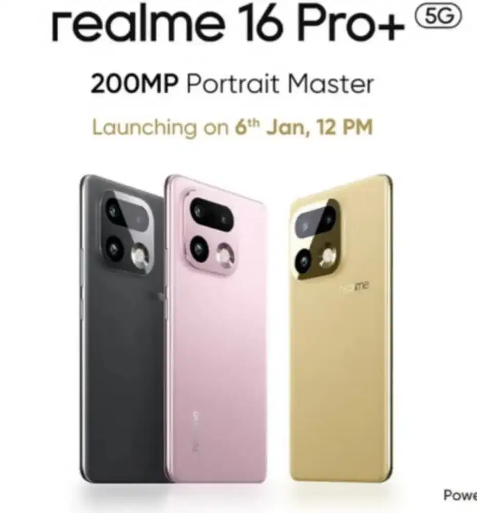 Realme 16 pro+ 5G 12/512