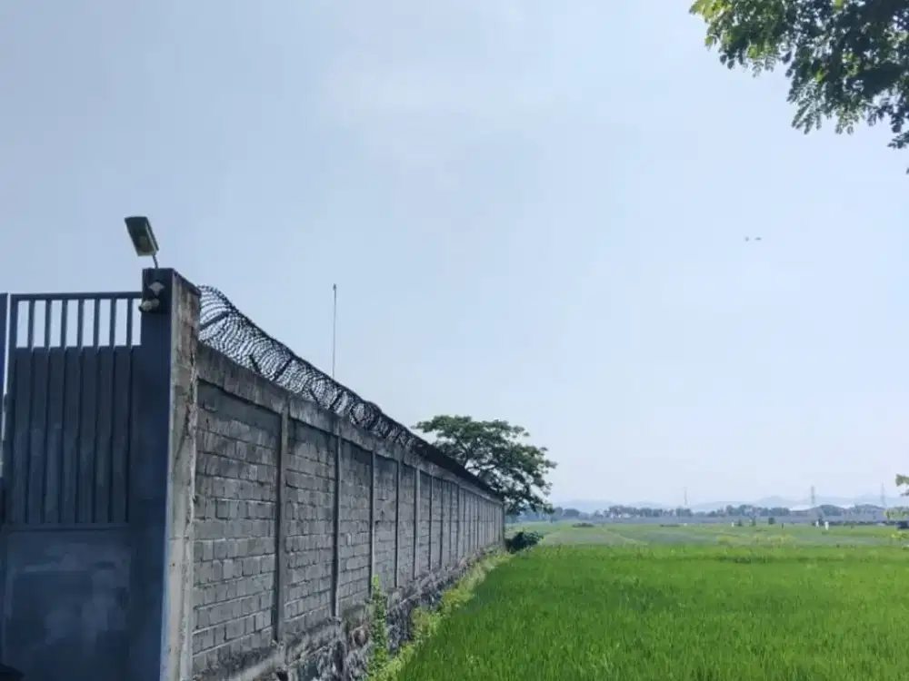 A122 JUAL TANAH DAN PABRIK AREA NGANJUK LUAS 1000 METER