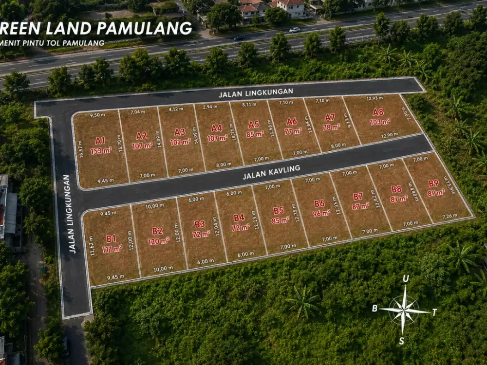 Sisa 3 Unit! Tanah Kavling Dekat Kampus UNPAM Pusat. Terima SHM