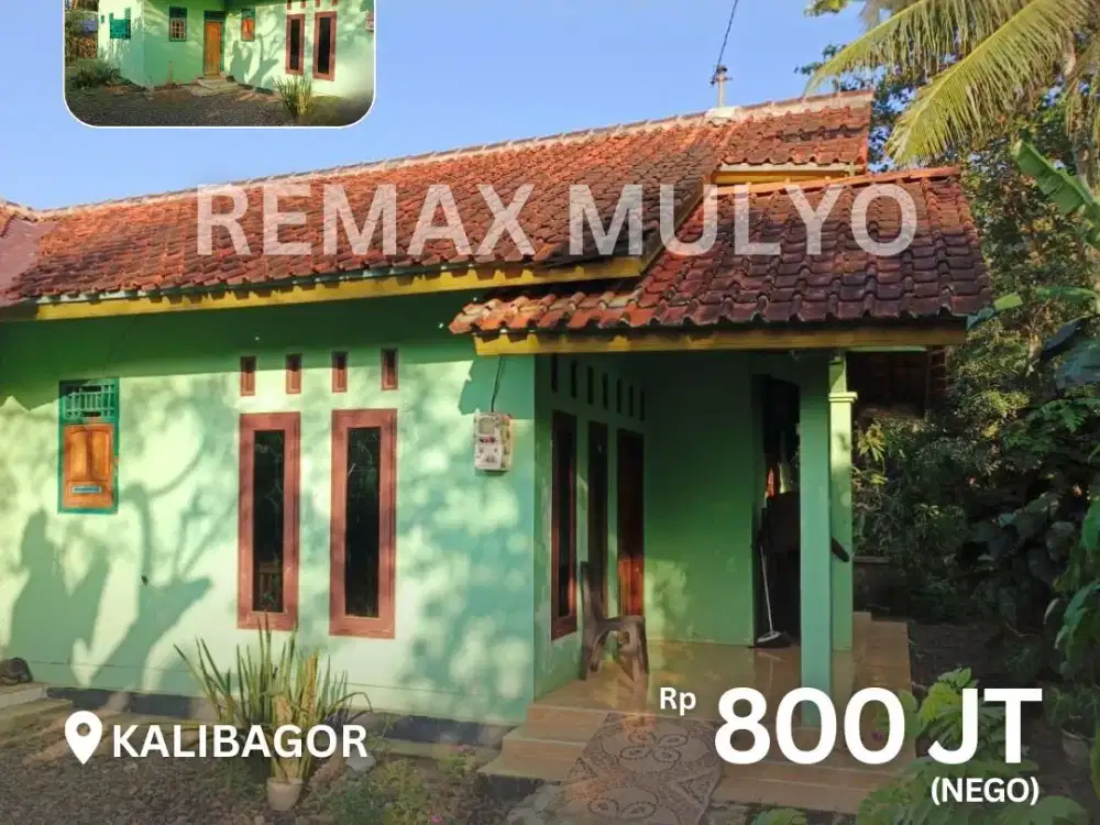 Dijual Rumah Semi Furnished Siap Huni, Halaman Luas dan Asri Area Kalibagor