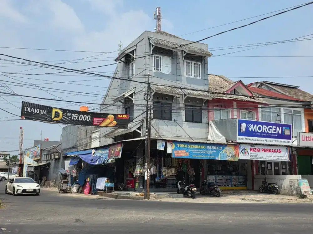 Ruko Komersial Murah Kawasan Ramai di Cibinong Bogor