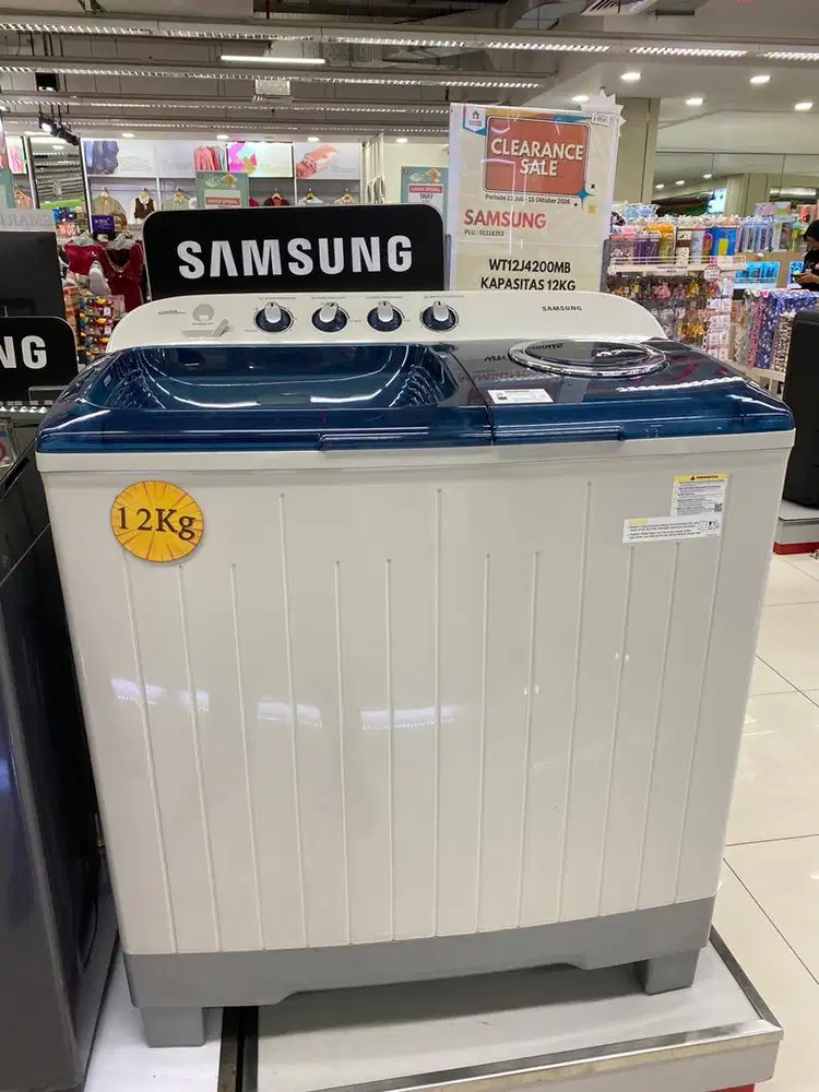 Samsung 2 Tabung 12 KG