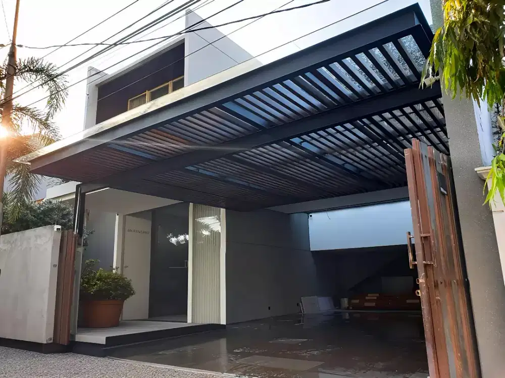 Canopy atap kaca