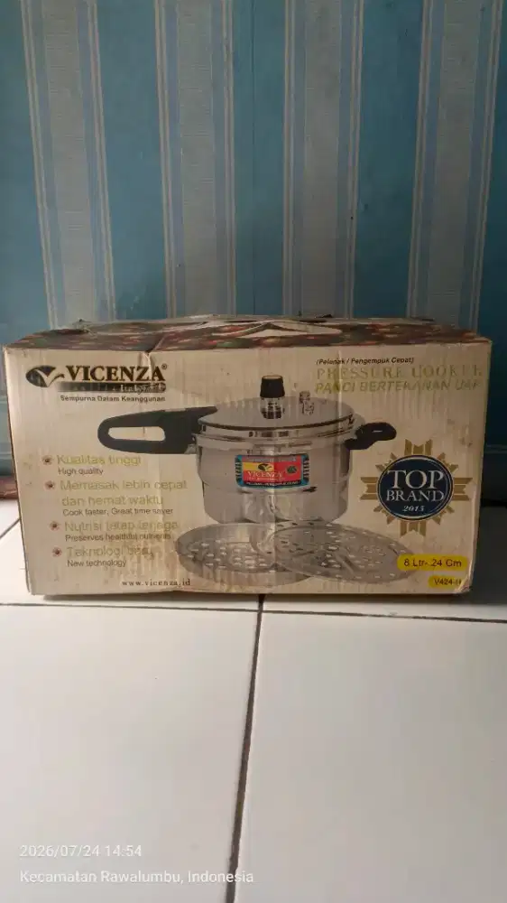 Edisi BU di jual aja nih panci presto  8 Liter merk Vicenza