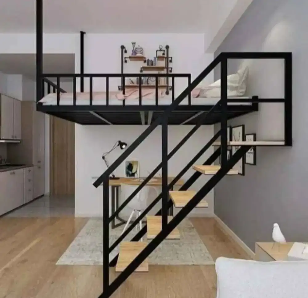 kanopi mezzanine indoor moderen