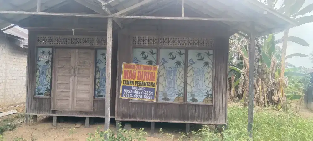 Tanah beserta rumah
