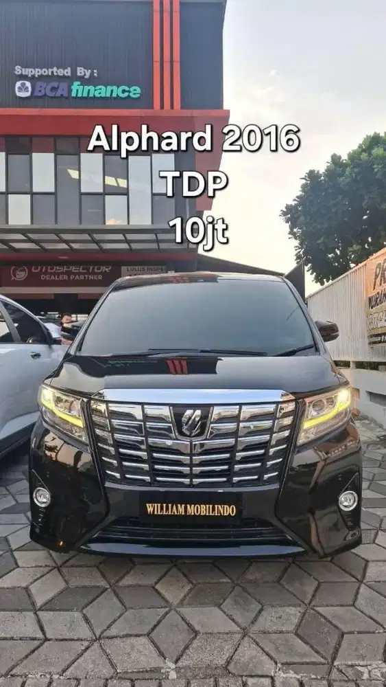 Toyota Alphard 2.5 G Tahun 2016 Tangan Pertama kondisi mulus Terawat