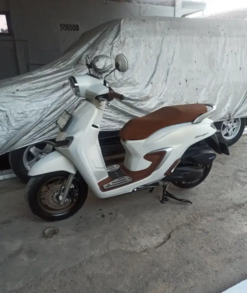 Stylo ABS putih mulus km low 5 ribuan