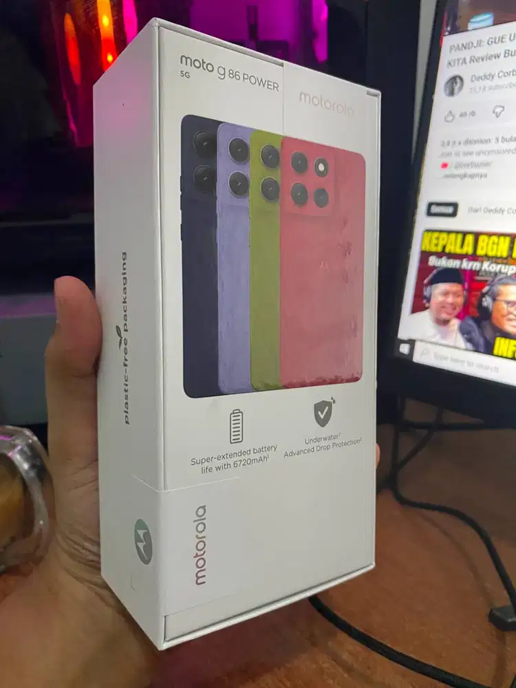 Jual Moto G86 Power 5G 8/256GB BARU SEGEL GARANSI RESMI MURAH!