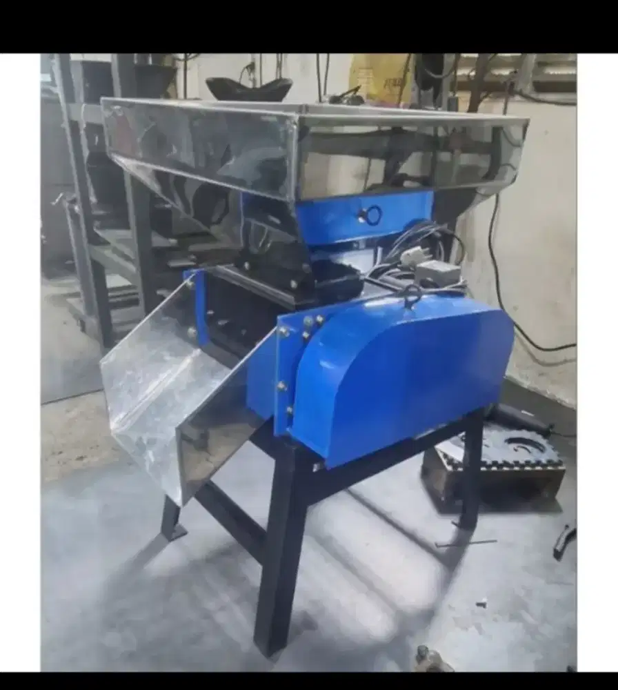 Mesin pemisah 2roll buat produksi tempe