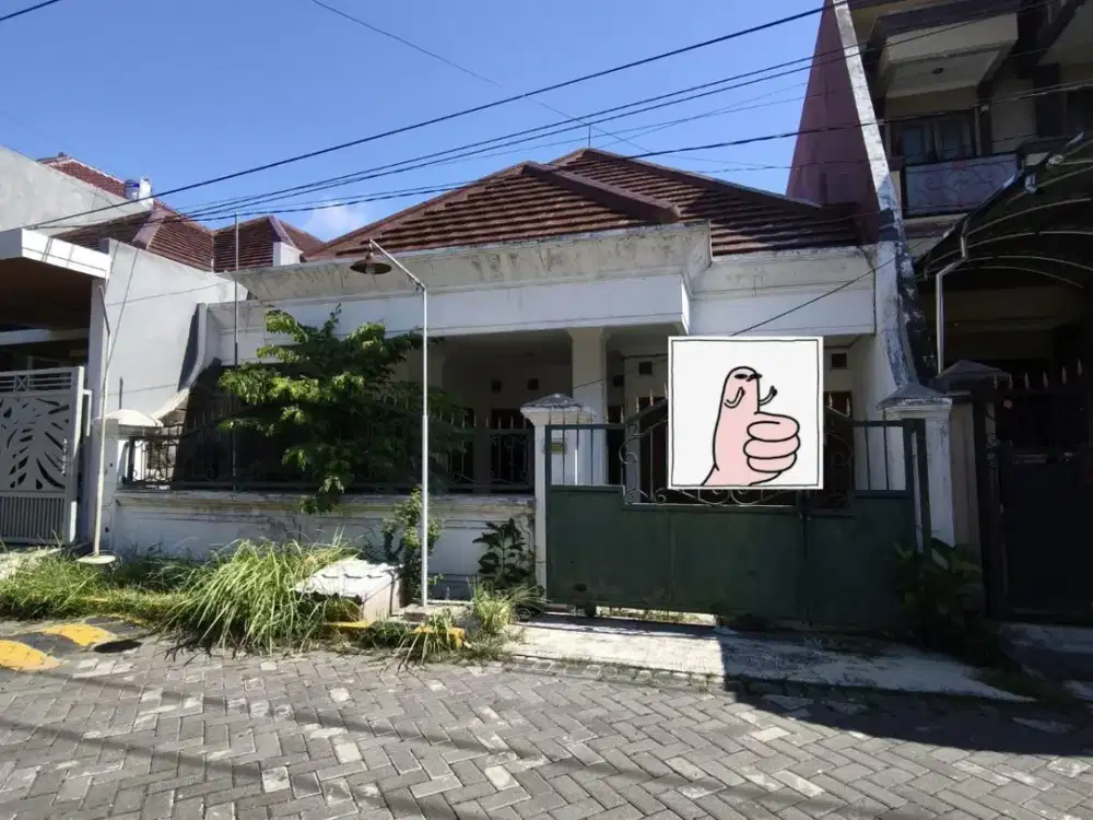 DIJUAL RUMAH 2 LANTAI DI SUTOREJO SAFE 222