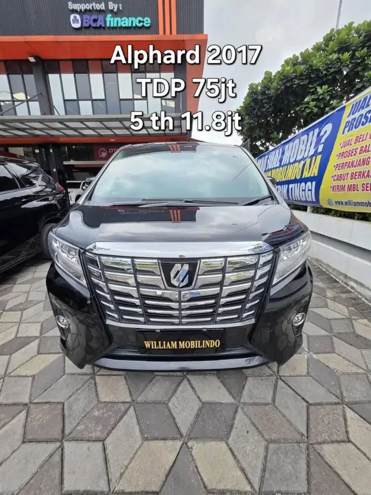 Toyata Alphard 2.5 G 2018 Tangan Pertama KM rendah Mulus Terawat