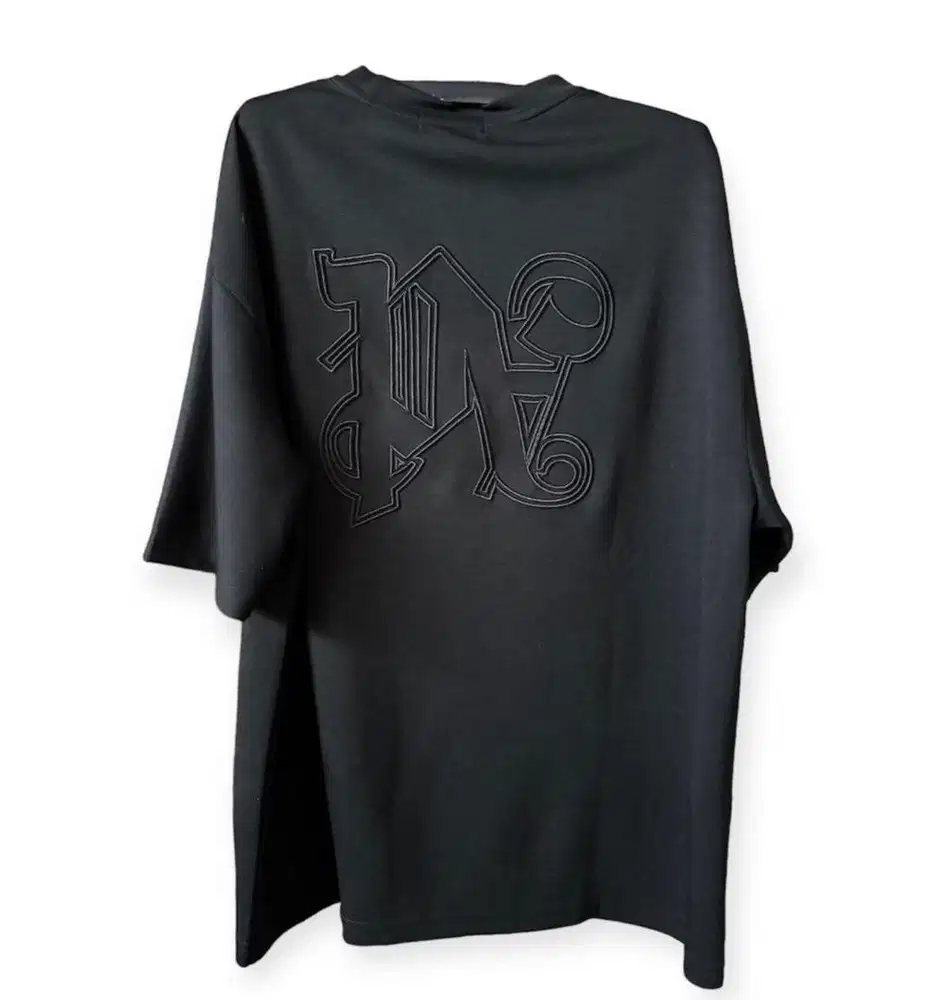 kaos tshirt oversize hitam xxl polos simple elegan
