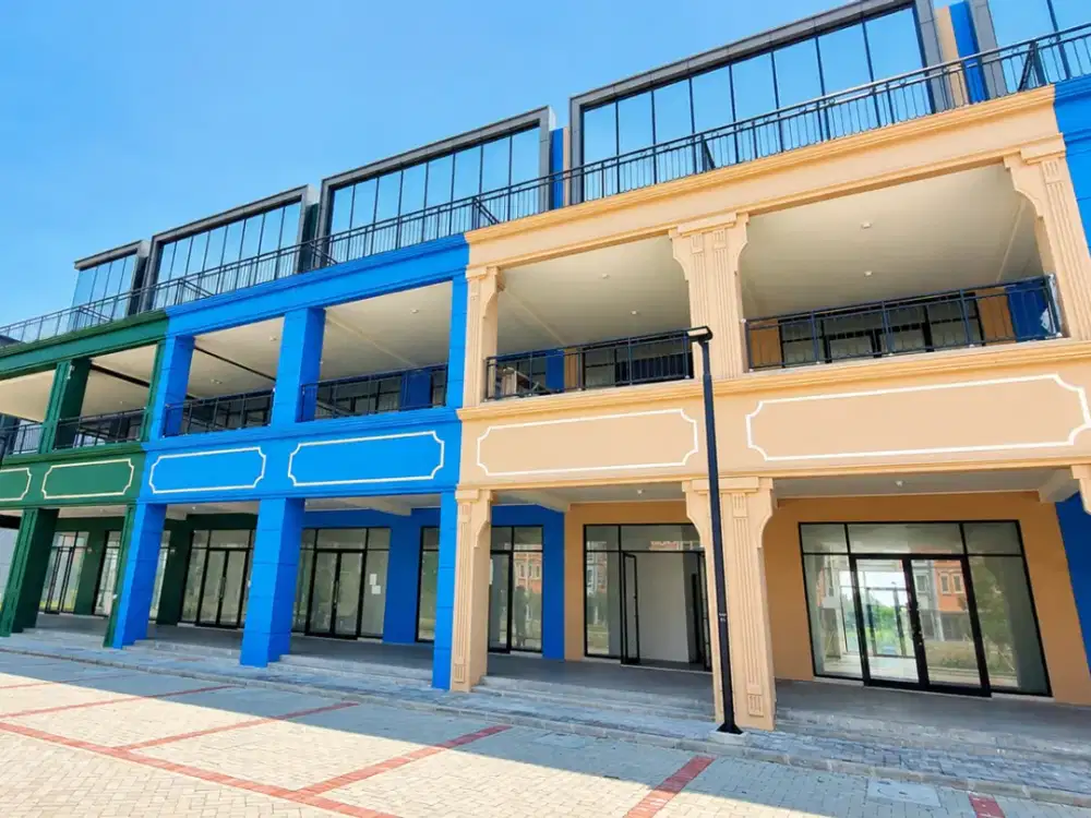 Ruko Marina Bay New York PIK2 4,5x23 103,5m2 3,5Lt Hdp Jalan Raya